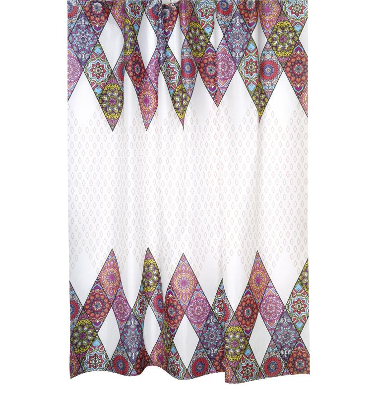 Koupelnový závěs - 180x200 cm - Mandala