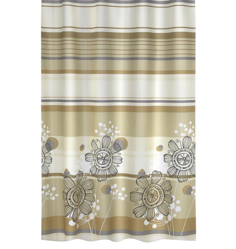 Koupelnový závěs - 180x200 cm - Květ