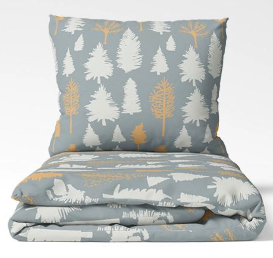 TOP Bavlněné povlečení WINTER COLLECTION 140x200+70x90 Les