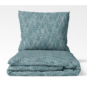 Bavlněné povlečení WINTER COLLECTION 140x200+70x90 Zelený les