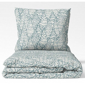 Bavlněné povlečení WINTER COLLECTION 140x200+70x90 Bílý les