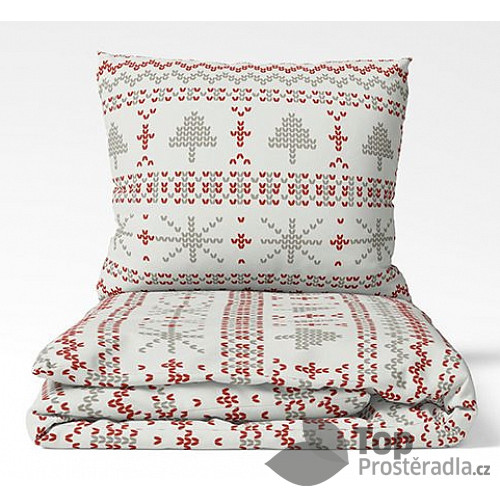 Bavlněné povlečení WINTER COLLECTION 140x200+70x90 Nord