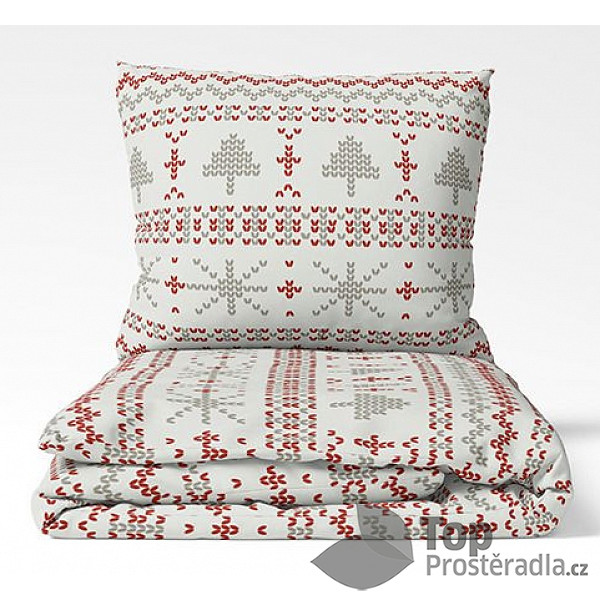 TOP Bavlněné povlečení WINTER COLLECTION 140x200+70x90 Nord