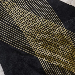 Mikroplyšové povlečení Premium 140x200+70x90 Golden waves