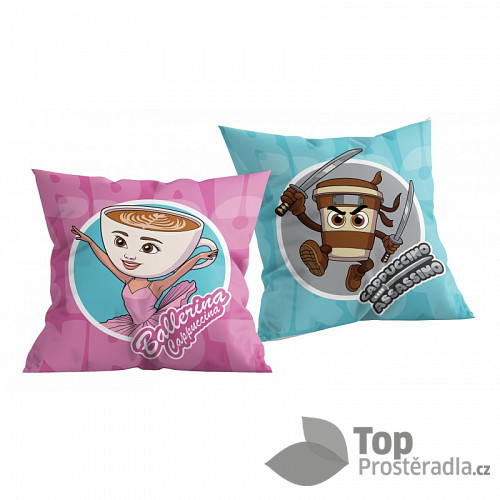 Dekorační polštářek 40x40 Cappuccinos