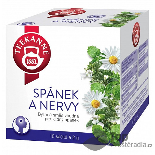 Teekanne léčivý čaj spánek a nervy 10 sáčků