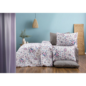 Bavlněné povlečení DELUXE 140x200+70x90 Růženka