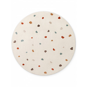 Dětský koberec Adventures 106210 Cream Multicolor kruh 160x160 (průměr) kruh