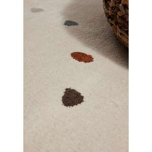 Dětský koberec Adventures 106210 Cream Multicolor kruh 160x160 (průměr) kruh