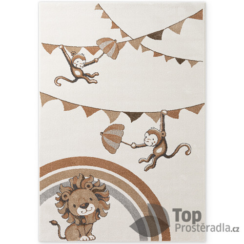 Dětský kusový koberec Villeroy & Boch Boho Kids 106308 Cream Multicolor 120x170
