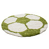 Dětský kusový koberec Fun 6001 green 100x100 (průměr) kruh