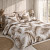 Francouzské krepové povlečení Deluxe 220x200+2x70x90 Peříčka