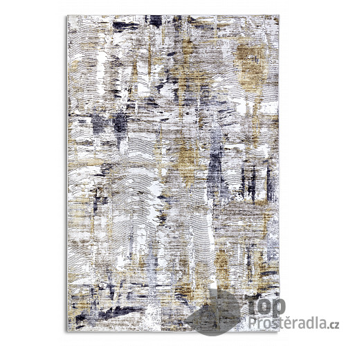 Kusový koberec Imagination New 106037 Anthracite/Gold z kolekce Elle 120x160