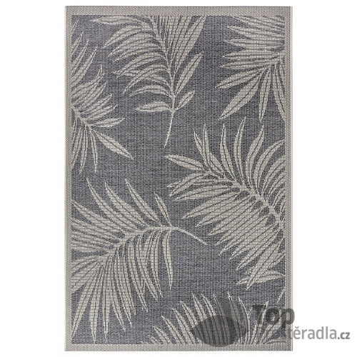 Kusový koberec Clyde 105907 Paru Grey Cream na ven i na doma 76x150