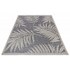 Kusový koberec Clyde 105907 Paru Grey Cream na ven i na doma 76x150