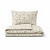 Bavlněné povlečení DELUXE Kvítí béžové 140x200+70x90