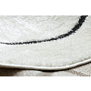 Kusový koberec Mode 8377 abstract cream/black 80x150