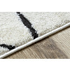 Kusový koberec Mode 8522 abstract cream/black 80x150