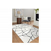 Kusový koberec Mode 8522 abstract cream/black 80x150