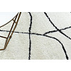 Kusový koberec Mode 8522 abstract cream/black 80x150