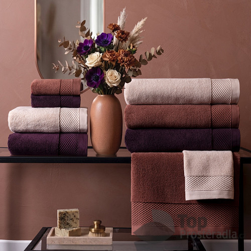 Mikrobavlna malý ručník LUXURY COLLECTION HARMONY - Béžová