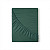 Saténové prostěradlo LUXURY COLLECTION 90x200+25 Tmavě zelené