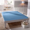 Jersey prostěradlo 140x200 Premium - Nebeská modř