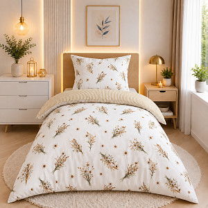 Bavlněné povlečení Deluxe 140x200+70x90 Daisy