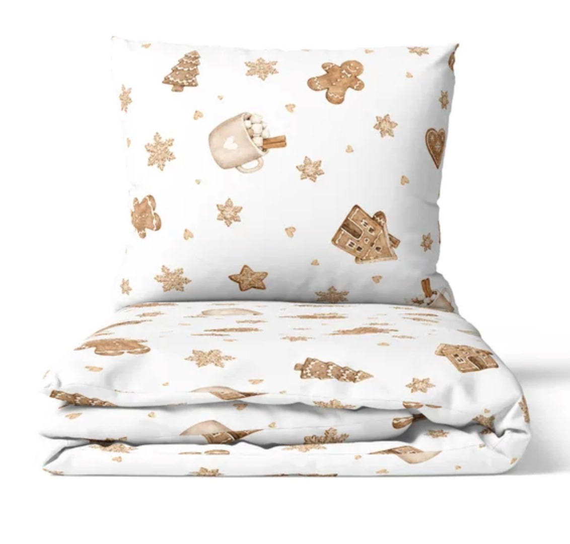 TOP Bavlněné povlečení ROYAL 140x200+70x90 Perníčky