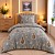 Mikroplyšové povlečení Premium 140x200+70x90 Stromečky a lucerny