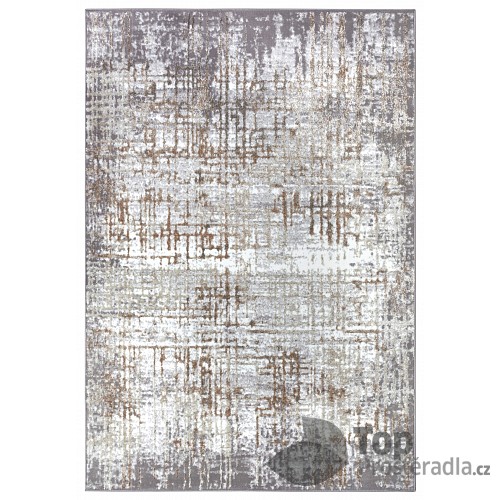 Kusový koberec Shine 105925 Abstract Cream Grey 57x90