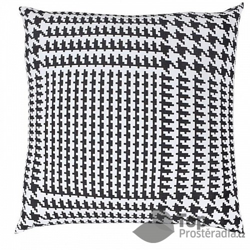 Bavlněný povlak SOPHIA černobílá 70x90