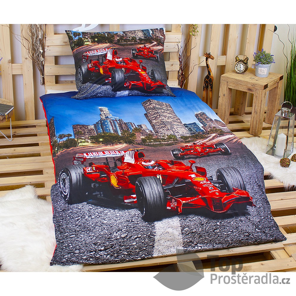 TP 3D povlečení 140x200 + 70x90 - Formule