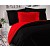 Saténové francouzské povlečení LUXURY COLLECTION 220x200+2x70x90cm červené / černé