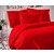 Saténové francouzské povlečení LUXURY COLLECTION 220x200+2x70x90cm červené