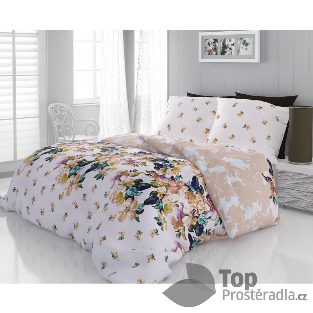 TOP Saténové povlečení LUXURY COLLECTION 140x200+70x90cm Laura