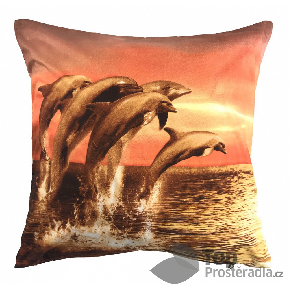 Apex 3D povlak 45x45 Delfíni