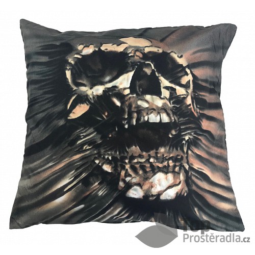 3D povlak 45x45 - Lebka