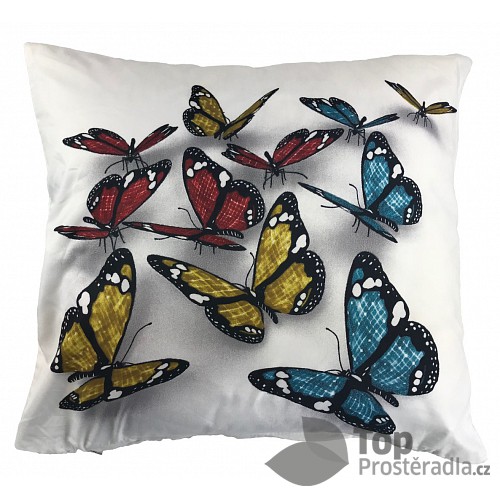 3D povlak 45x45 - Motýli