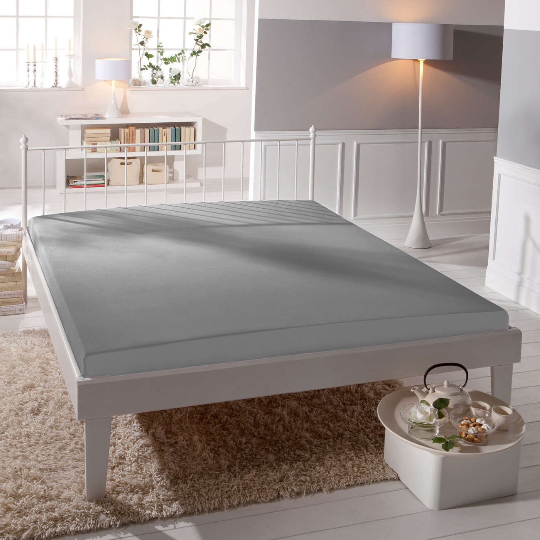 Fotografie TP Microtop prostěradlo 180x200 - Šedá