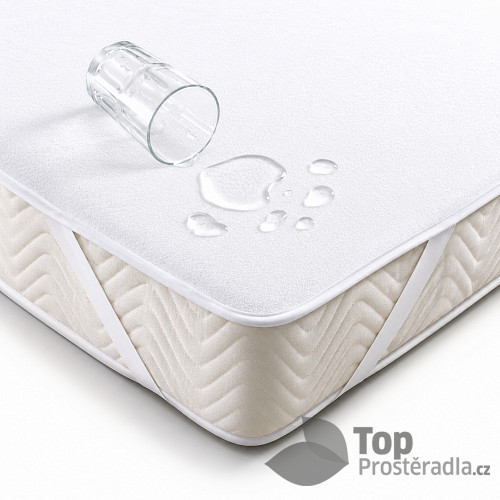 Nepropustný Chránič matrace PVC s froté úpravou 80x200