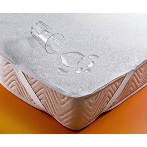 Nepropustný Chránič matrace PVC s froté úpravou 100x200