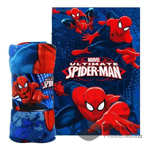 Dětská fleecová deka 100x150 Spider-man