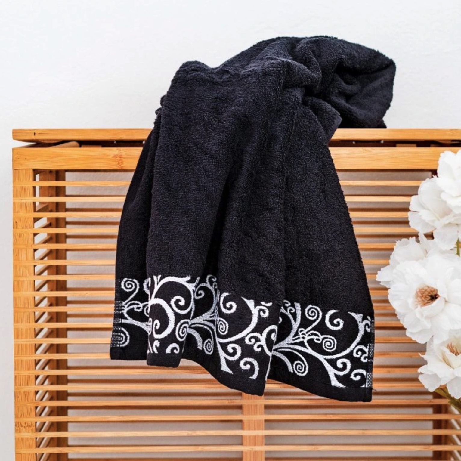 TP Froté osuška VENEZIA LUX - ČERNÁ