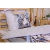 3D povlečení 140x200+70x90 White tiger