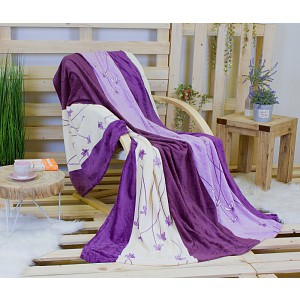 Deka jemné mikrovlákno 150x200 Violet vanilla