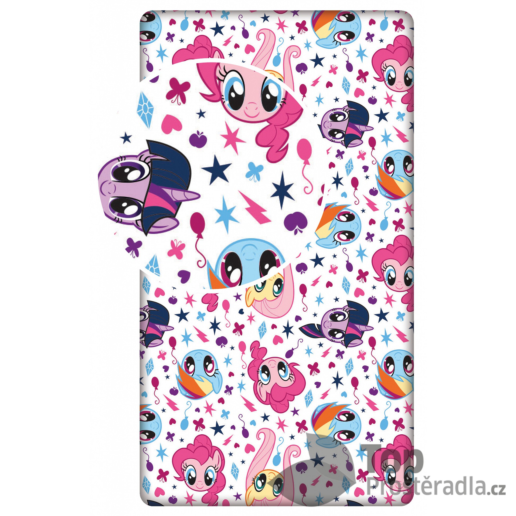 Bavlněné povlečení 90x200 My Little Pony Kouzelní Poníci