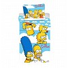 Bavlněné povlečení Simpsonovi rodinka 140x200+70x90
