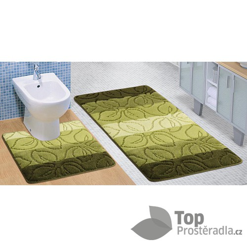 Koupelnová a WC předložka lípa zelená