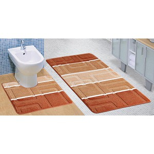 Koupelnová a WC předložka terra panel
